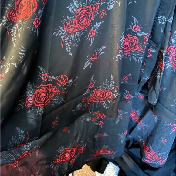 NWT Killstar Pandora shirt dress - Picture 3 of 5